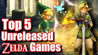 Top 5 Unreleased or Cancelled Zelda Games