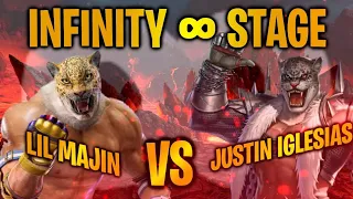 Lil Majin vs Justin Iglesias! King vs Armor King in an Infinite Stage!