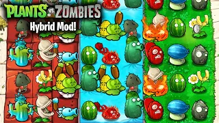 Plants vs Zombies Hybrid | Twin & Triple Plants?? Strongest Fusion Plants!! Zombies Too!! | Download