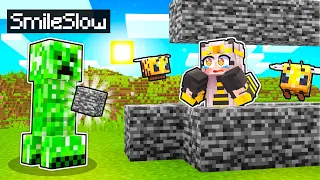 OSZUKUJE KRÓLOWĄ PSZCZÓŁ JAKO MOBY w Minecraft!