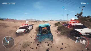 NFS Payback - "Shark Attack" Land Rover Defender Abandoned Car Location and Police Chase