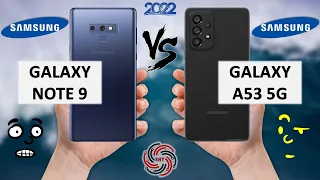 SAMSUNG NOTE 9 VS SAMSUNG A53 5G