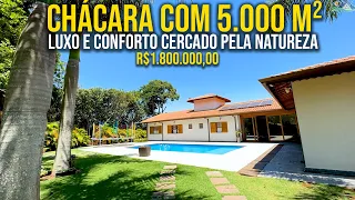 Refúgio dos Sonhos: Chácara em Ibiúna com Deck de Madeira, Adega, Espaço Gourmet e Piscina!