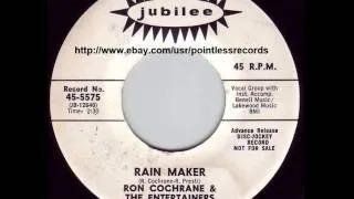 Ron Cochrane - Rainmaker - Garage Psych Pop Hippie Acid 7" Single 45RPM Jubilee