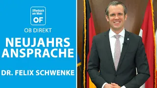Neujahrsansprache 2022 von Oberbürgermeister Dr. Felix Schwenke