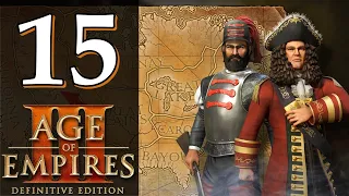 Прохождение Age of Empires 3: Definitive Edition #15 - Крепость Уорика [Акт 2: Лёд]