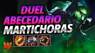 MARTICHORAS, LOS ESCUDOS ESTAN ROTOS... - Warchi - Smite Duel Abecedario S10