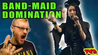 Band-Maid DOMINATION LIVE!!! Reaction | #reaction #bandmaidreaction