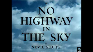 No Highway In The Sky 1951, Colorized, James Stewart, Marlene Dietrich, Glynis Johns, Jack Hawkins