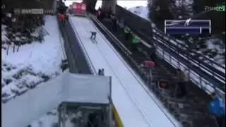 Gregor Schlierenzauer 190m First Jump in Kulm 2015