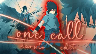 One Call [ AMV / Edit ] - Naruto Mix 4k Edit !! - [ + Project File ]