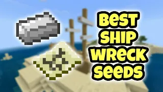 Best Shipwreck Seeds In Minecraft Bedrock Edition 1.17! (PE, Xbox, W10, PS4)