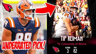 WE'RE GONNA RUN ALL OVER TEAMS! The Arizona Cardinals Draft Tip Reiman With The 82nd Pick!