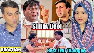 Indian Movie Best Action Scene Reaction | Sunny Deol Best Dialogue From Indian Movie | Deepak Shirke