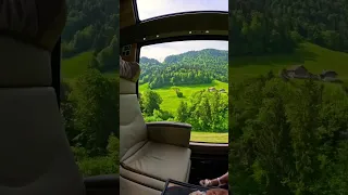 Switzerland Train Golden Express