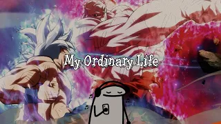 My Ordinary Life |The Living Tombstone/Goku vs jiren