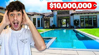 THE OFFICIAL REVEAL OF MY NEW $10,000,000 HOUSE! (Full Tour)