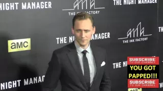 Tom Hiddleston at the Premiere Of AMC's The Night Manager at DGA Theatre in West Hollywood