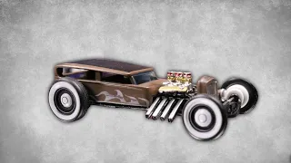 Rat Rod Hot Wheels from Spare Parts