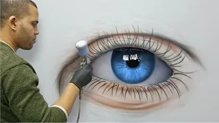 How to draw an eye in this professional way