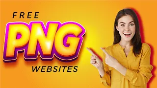 How to download free anything in PNG | Top 5 websites for GRAPHIC DESIGNERS.