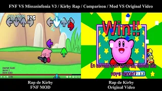 FNF VS Missasinfonia V3 / Comparison / Rap de Kirby / Fnf Mod vs Original