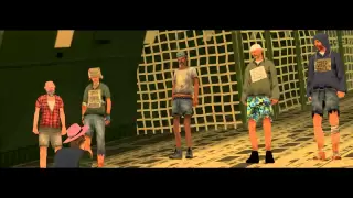 "Bomj Gang" - тренировка. [SAMP Machinima]