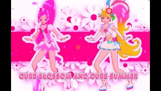 MMD  Precure- Cure Blossom and Cure Summer -FUKKIRETA