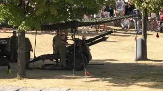 Festival Culturel Militaire De Montréal - Tir du canon du 3e batterie d'artillerie de Montréal