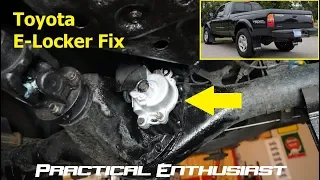 How To Rebuild A Toyota Tacoma E-Locker Diff Lock Actuator