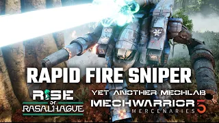 Rapid Fire Gauss Rifles - Mechwarrior 5: Mercenaries Modded | YAML + Rise of Rasalhague 40