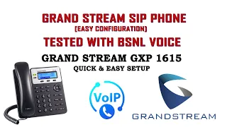 Grandstream GXP1610/1615 Setup & Configuration