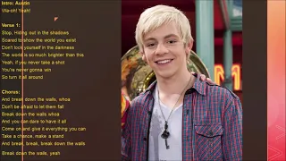 Break Down The Walls Austin & Ally Lyrics