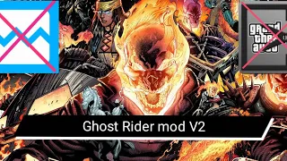 GTA San Andreas ghost rider mod V2 by MR HACKERnoob #ghostrider
