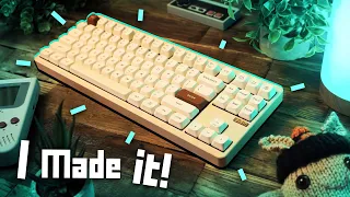 Building a BEAUTIFUL Retro Keyboard (Nuphy Gem80)