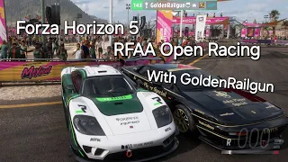 Forza Horizon 5: RFAA Open Racing w/ GoldenRailgun