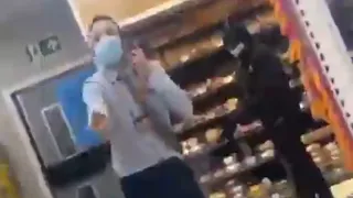 Sainsbury's Staff Brutally  Assault Customer For Not Wearing Face Mask