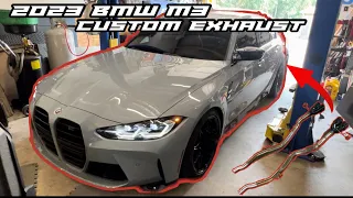 FRESH OFF THE SHOWROOM FLOOR! |2023 BMW M3 (G80) Custom Exhaust|