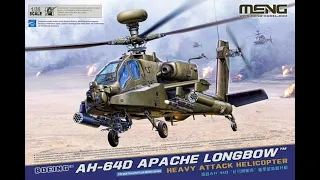Mengs AH-64D Apache Longbow : 1/35 Scale : In Box Review