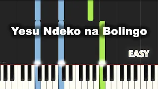 Yesu Ndeko Na Bolingo | EASY PIANO TUTORIAL BY Extreme Midi