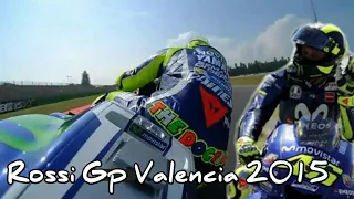 Perjuangan Tanpa Batas Valentino Rossi di GP Valencia Buat Kagum Semua Orang #motogp