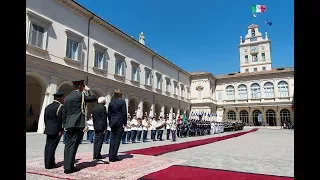 Incontro del Presidente Mattarella con i Reali dei Paesi Bassi