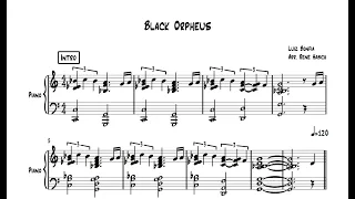 Jazz standard Black Orpheus - free sheet music