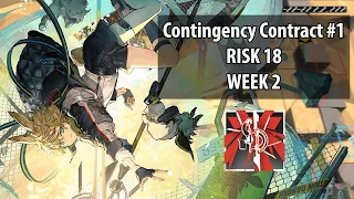 [Arknights] - CC#1 Pyrite Gorge Risk 18 Week 2 [Leonhardt]