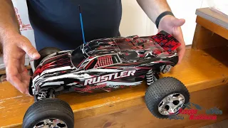 Voitures Traxxas Rustler 4x2 Brushed ( VosgesModelisme.fr )