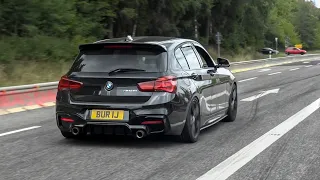 470HP BMW M140i w/ Custom Straight Pipe - Crazy Pops and Bangs, Accelerations, Launch, Flames!!