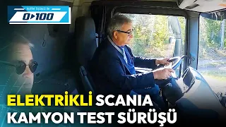 Elektrikli Scania Kamyon Test Sürüşü | 0'dan 100'e