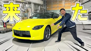 【新車】ついにあの日産フェアレディZが来ました！納車待ち2年以上の末やっと