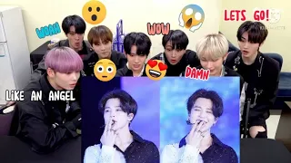 ENHYPEN reaction to BTS Jimin "Serendipity" stage performance