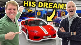 HE BOUGHT THE DREAM FERRARI! Seen Through Glass' New 360 Challenge Stradale